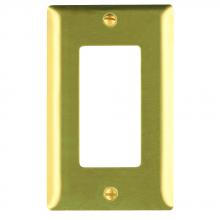 Legrand-Pass & Seymour SB26 - SMOOTH BRASS 1G 1 DECORATOR