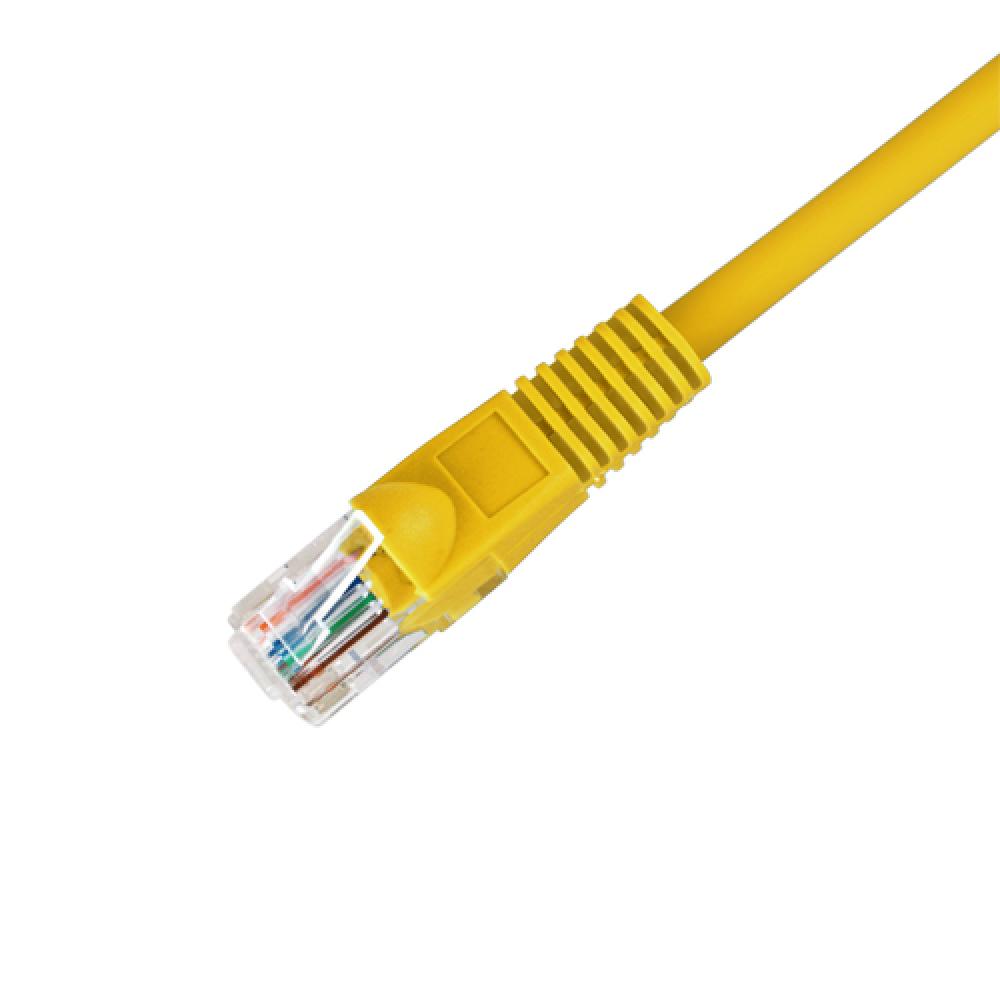 CAT5e UNSHLD Snagless Patch CRD 4 FT YEL