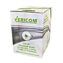 Vericom AW142-01990 - 14 AWG 2 CNDTR STRAND SPKR Cable 500ft