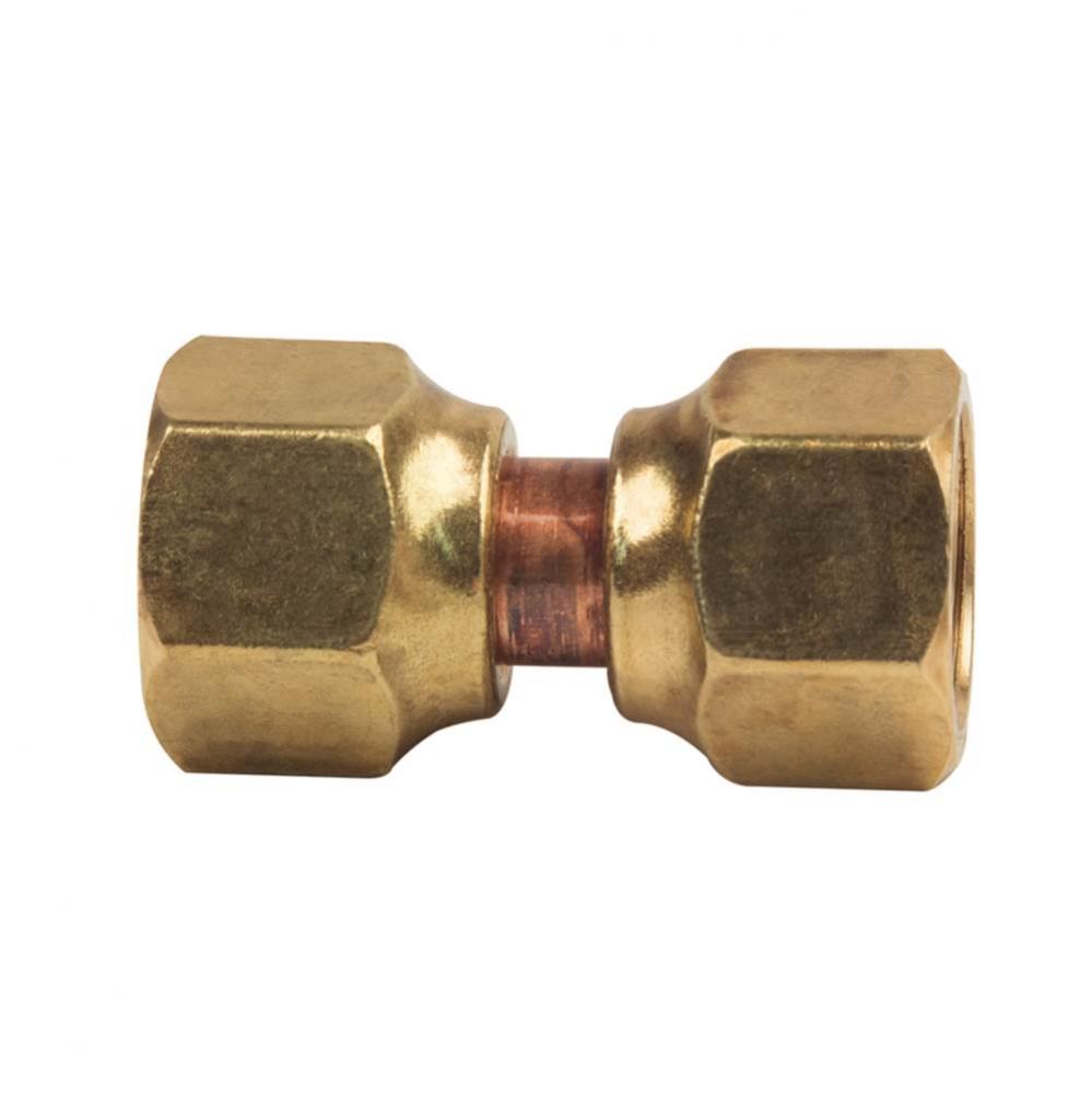 Swivel Flare Nut Connector, 1/2&apos;&apos; Od Tube, Both Ends