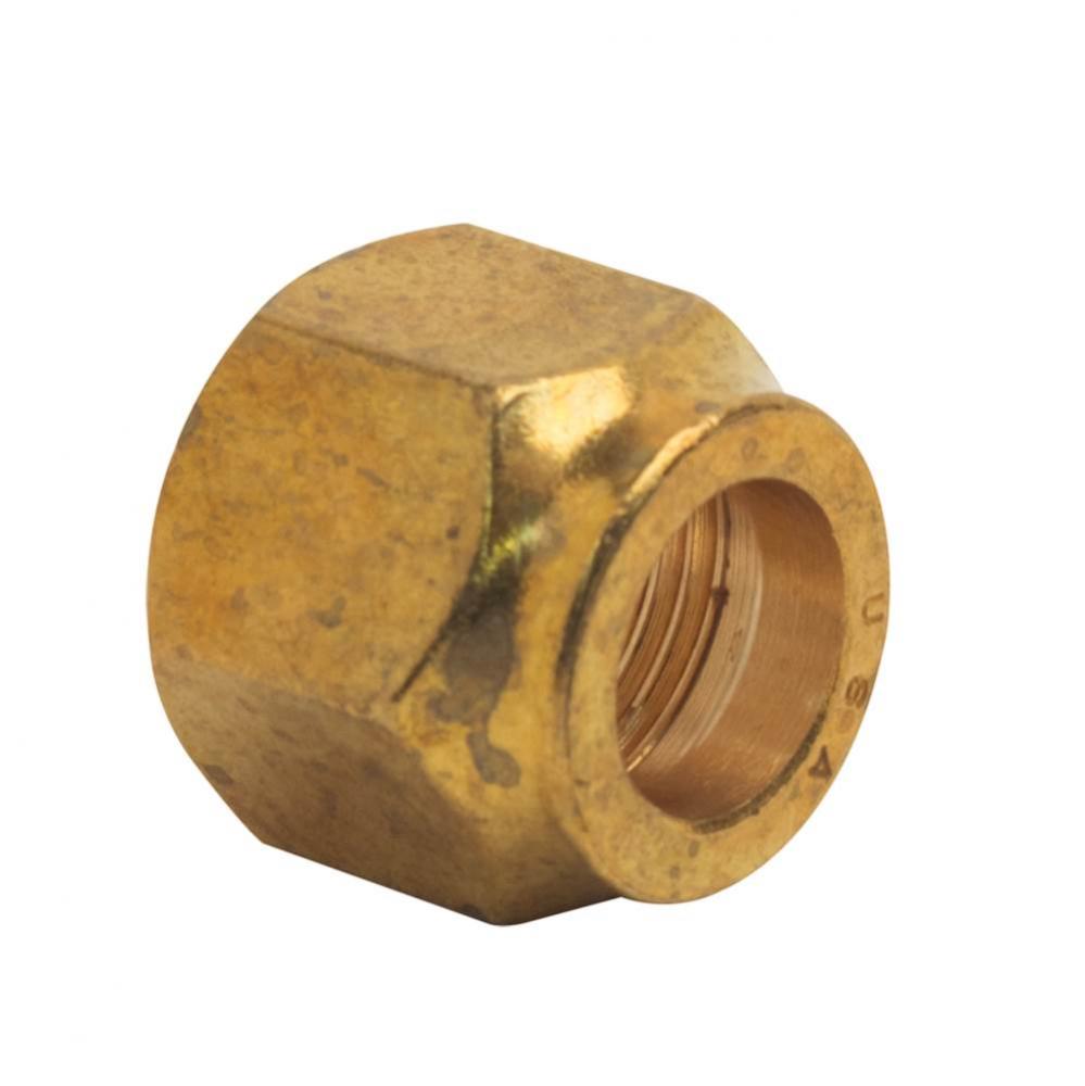 Flare Refrigeration Nut - Short, 5/8&apos;&apos; Od Tube