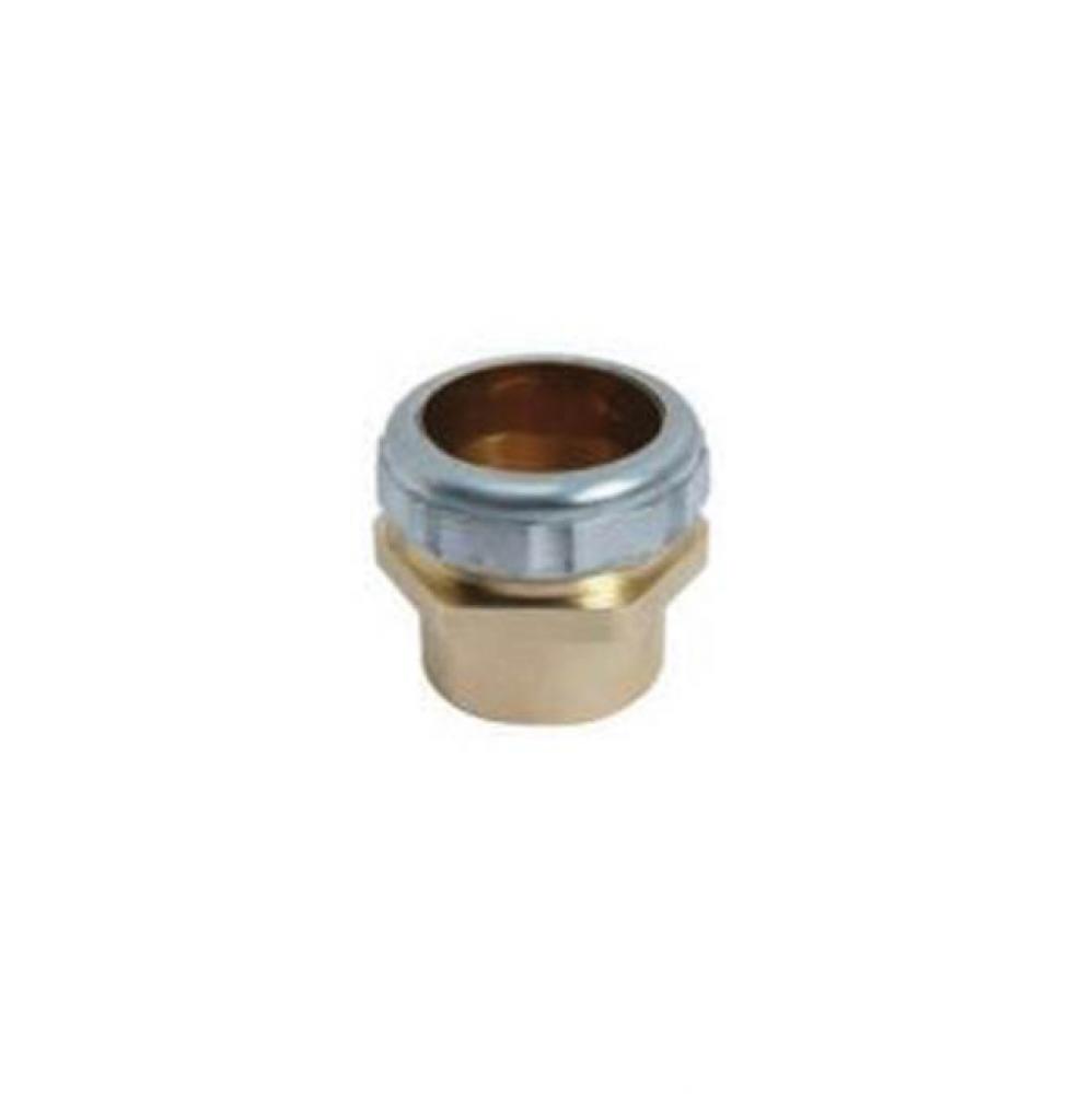 COMPRESSION MALE SWEAT WASTE CONNECTOR, 1-1/4&apos;&apos; OD TUBE X 1-1/2&apos;&apos; MALE SWEAT