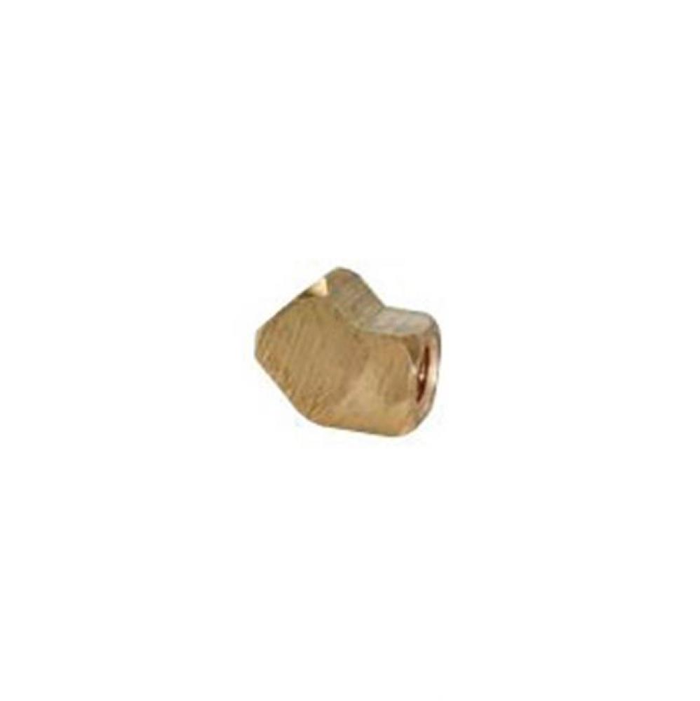 45 degree FEMALE PIPE ELBOW, 1/8&apos;&apos; FIP, BOTH ENDS