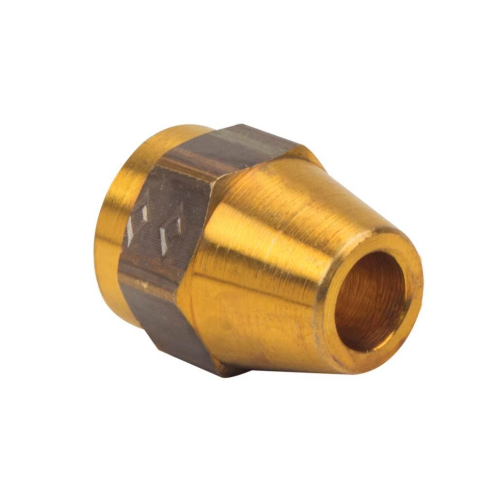 FLARE NUT - SHORT, 1/4&apos;&apos; OD TUBE