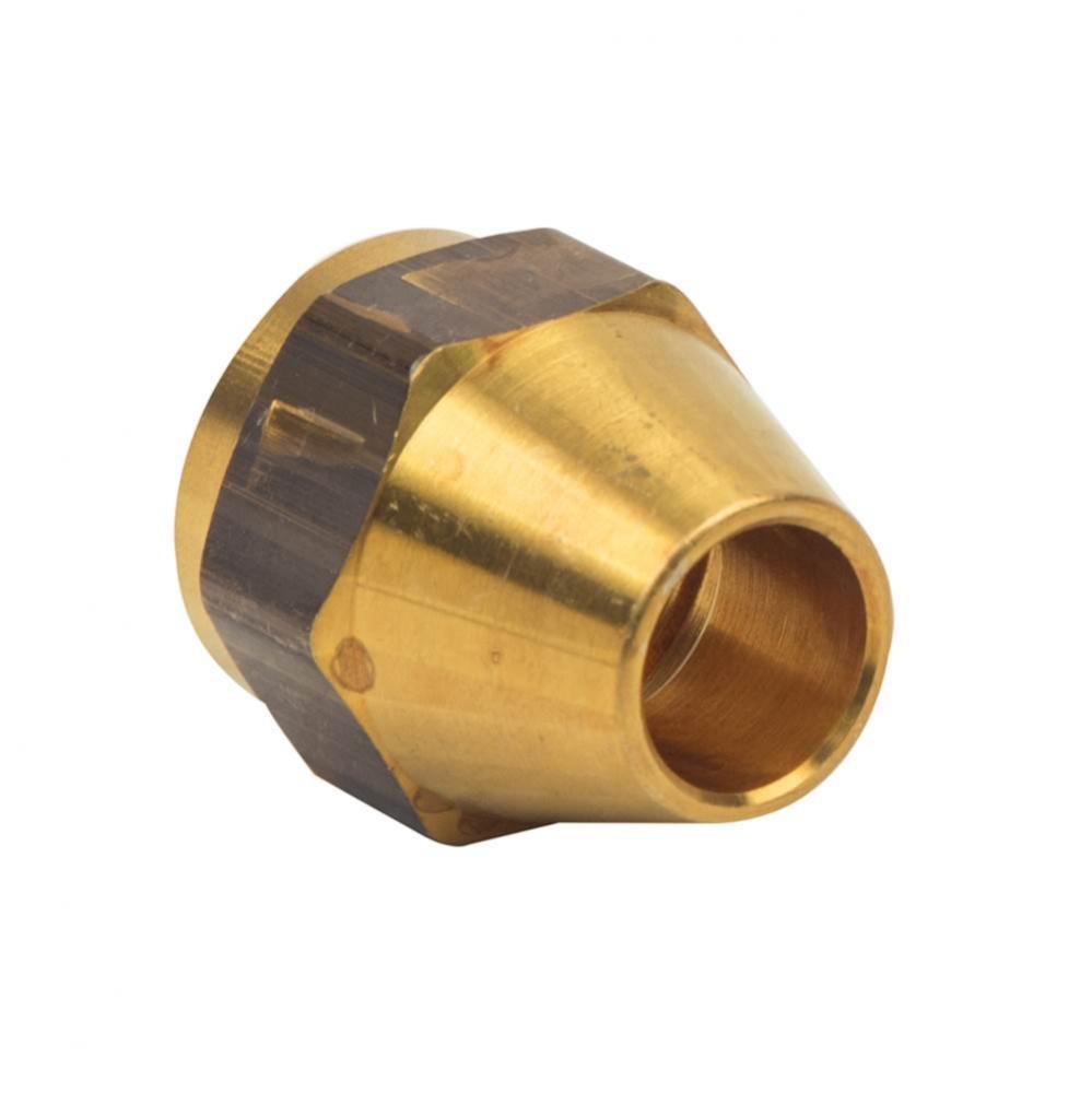 Flare Nut - Short, 3/8&apos;&apos; Od Tube, Heavy Pattern