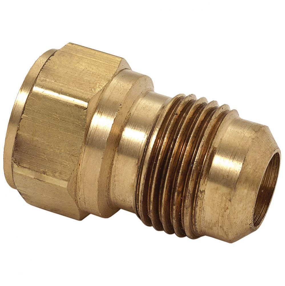 FLARE FEMALE REDUCING ADAPTOR, 1/4&apos;&apos; OD TUBE X 1/2&apos;&apos; FIP