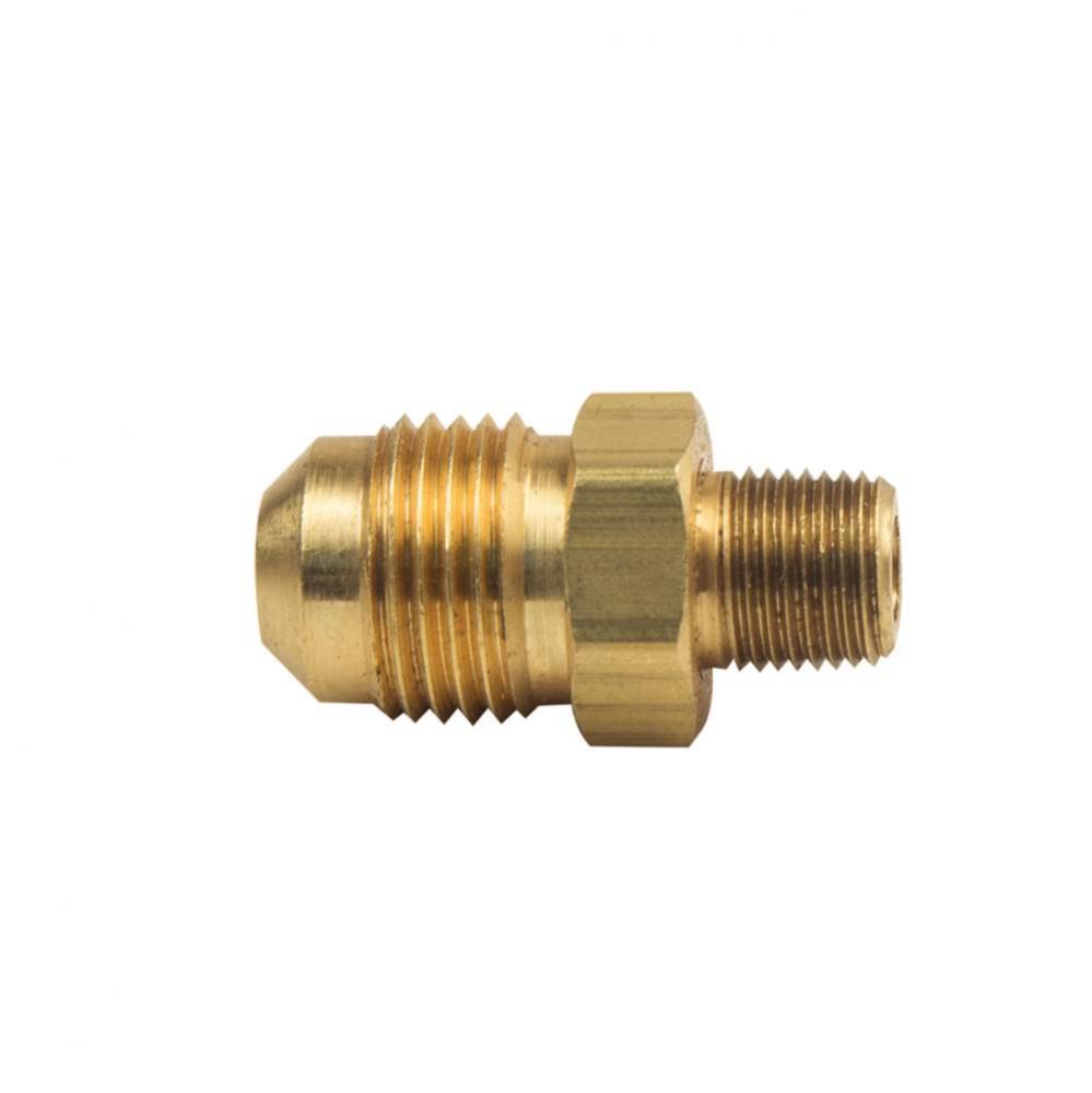 Flare Male Reducing Adaptor, 3/8&apos;&apos; Od Tube X 1/8&apos;&apos; Mip