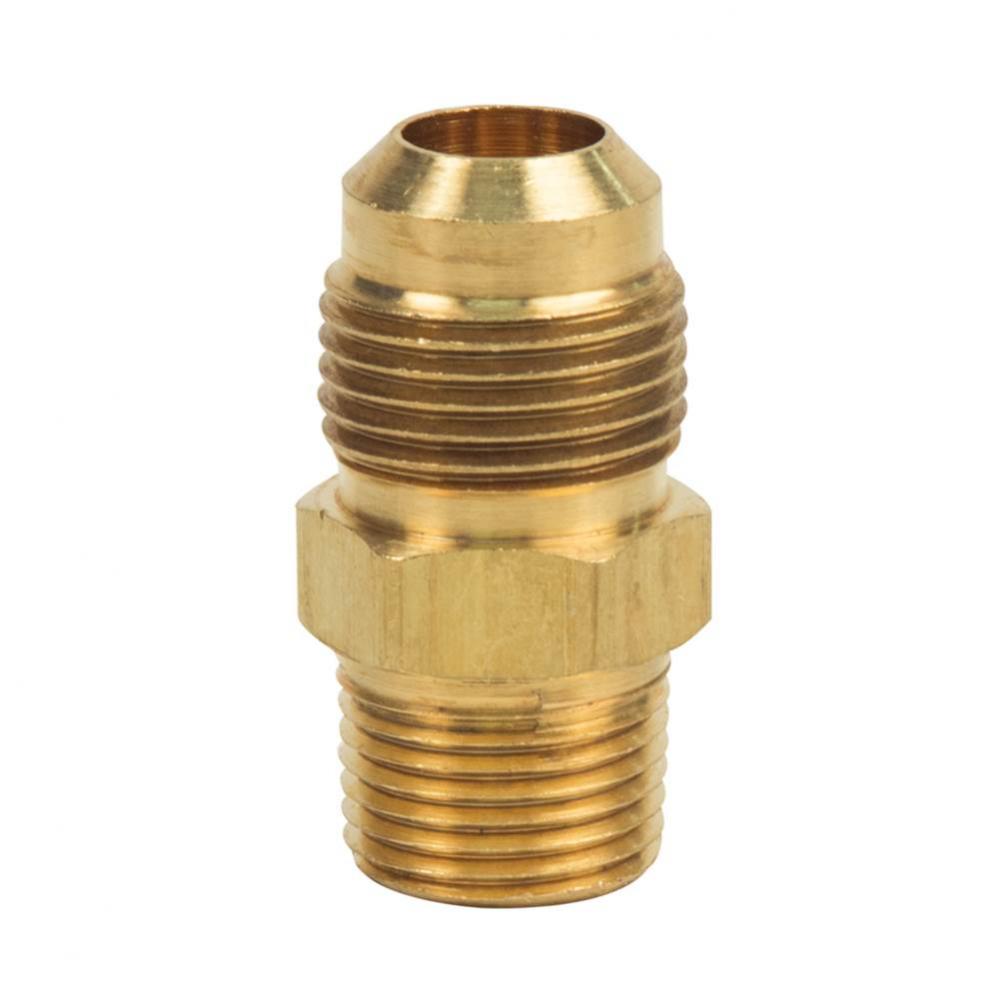 Flare Male Reducing Adaptor, 3/8&apos;&apos; Od Tube X 1/4&apos;&apos; Mip