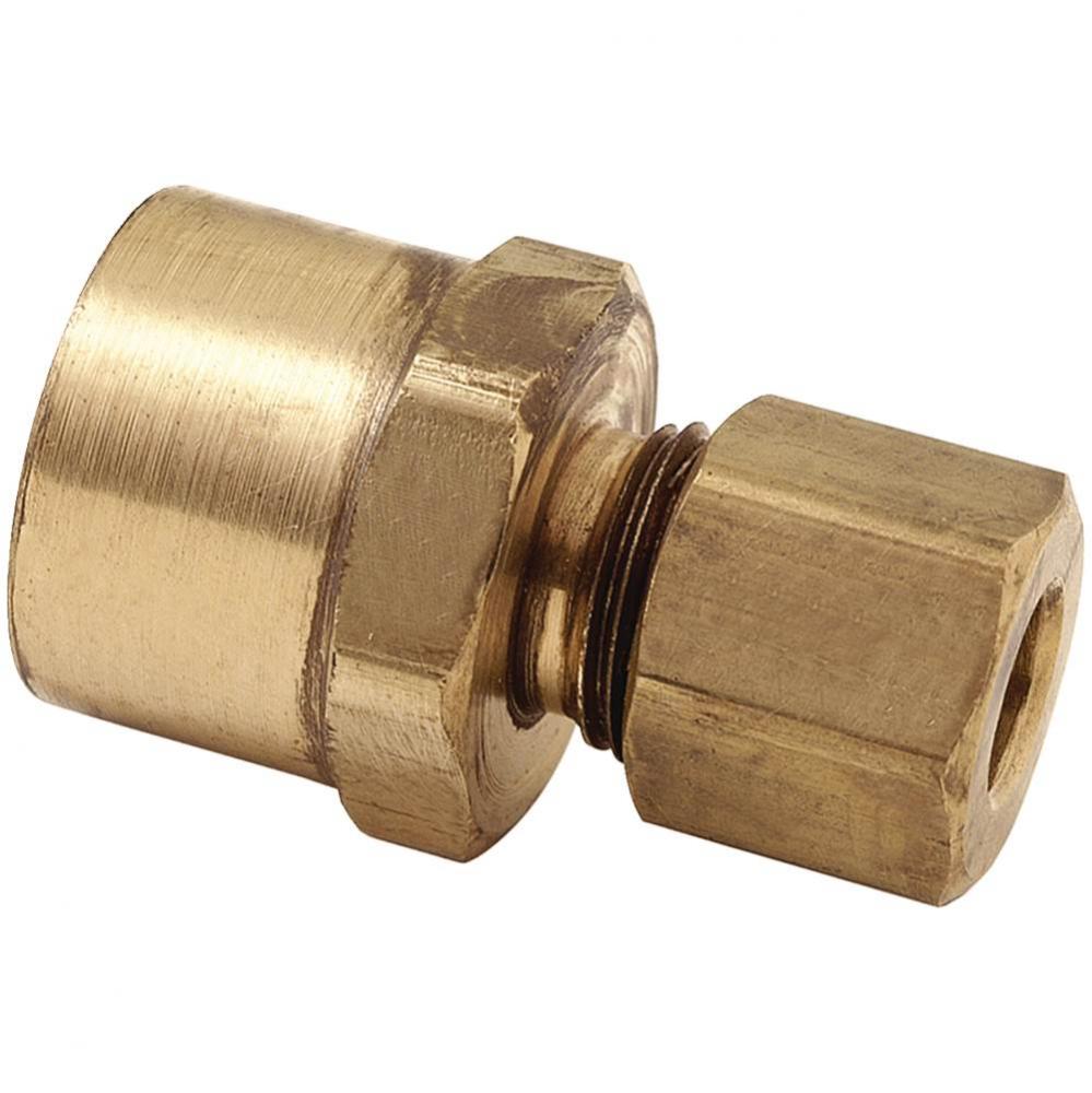 COMPRESSION FEMALE REDUCING ADAPTOR, 5/8&apos;&apos; OD TUBE X 3/4&apos;&apos; FIP