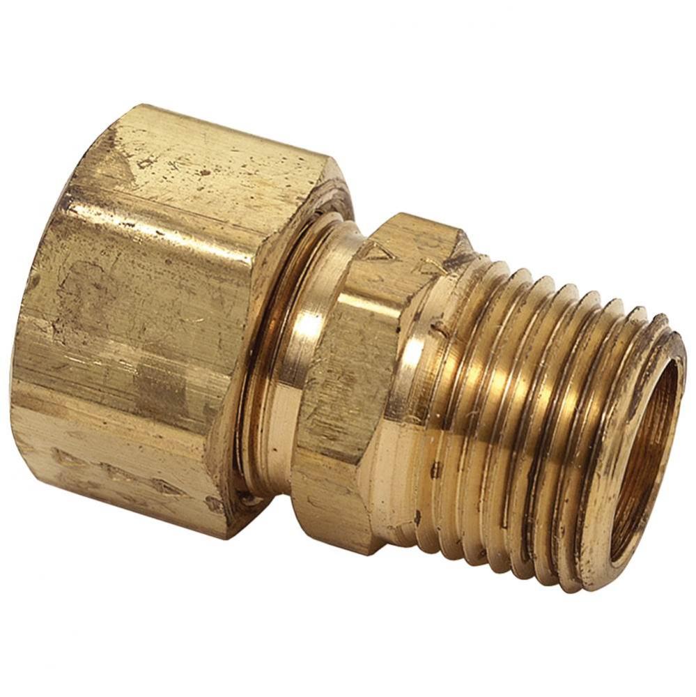 COMPRESSION MALE REDUCING ADAPTOR, 7/8&apos;&apos; OD TUBE X 1/2&apos;&apos; MIP