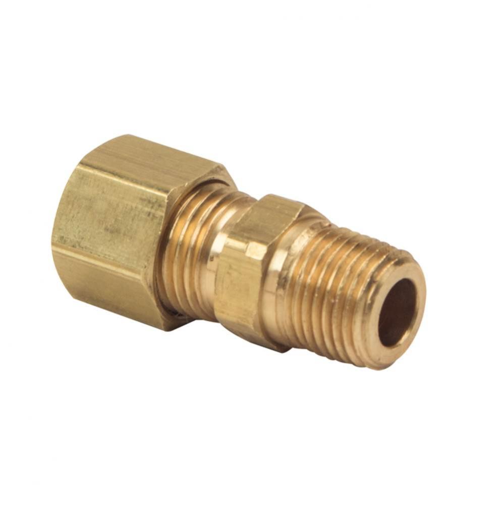 Compression Male Reducing Adaptor, 1/4&apos;&apos; Od Tube X 1/8&apos;&apos; Mip