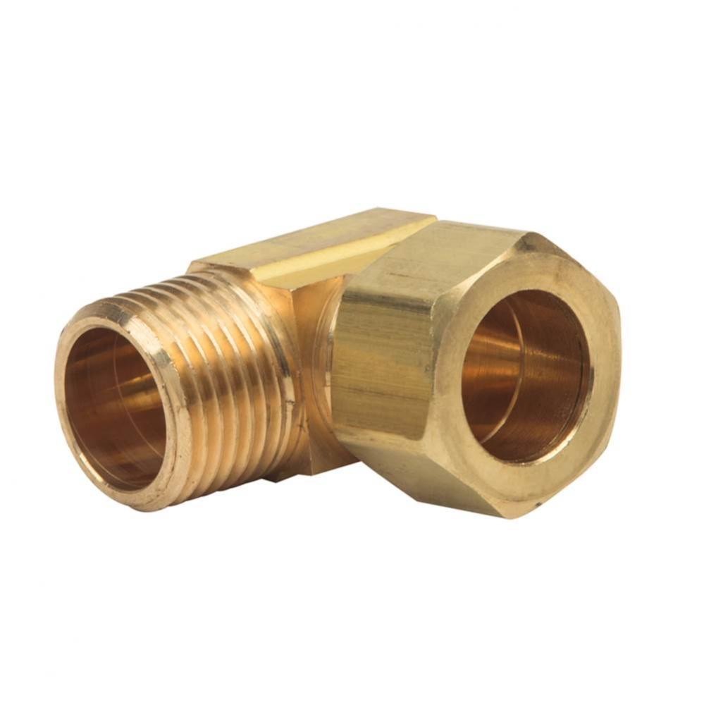 Brass Fitting - Comp X Mip Elbow 5/8&apos;&apos; Od Tube X 1/2&apos;&apos; Mip