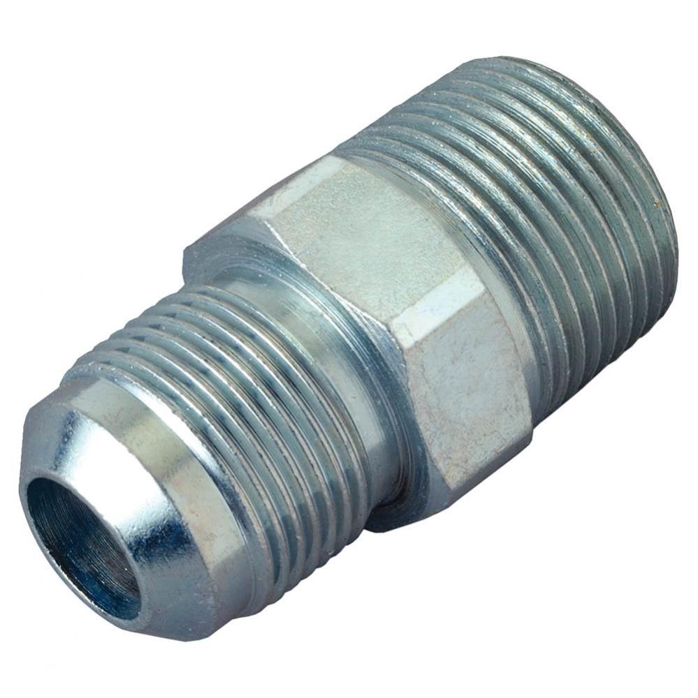 Male Gas Union 1/2&apos;&apos; Od Flare X 3/4&apos;&apos; Mip (1/2&apos;&apos; Fip) Steel