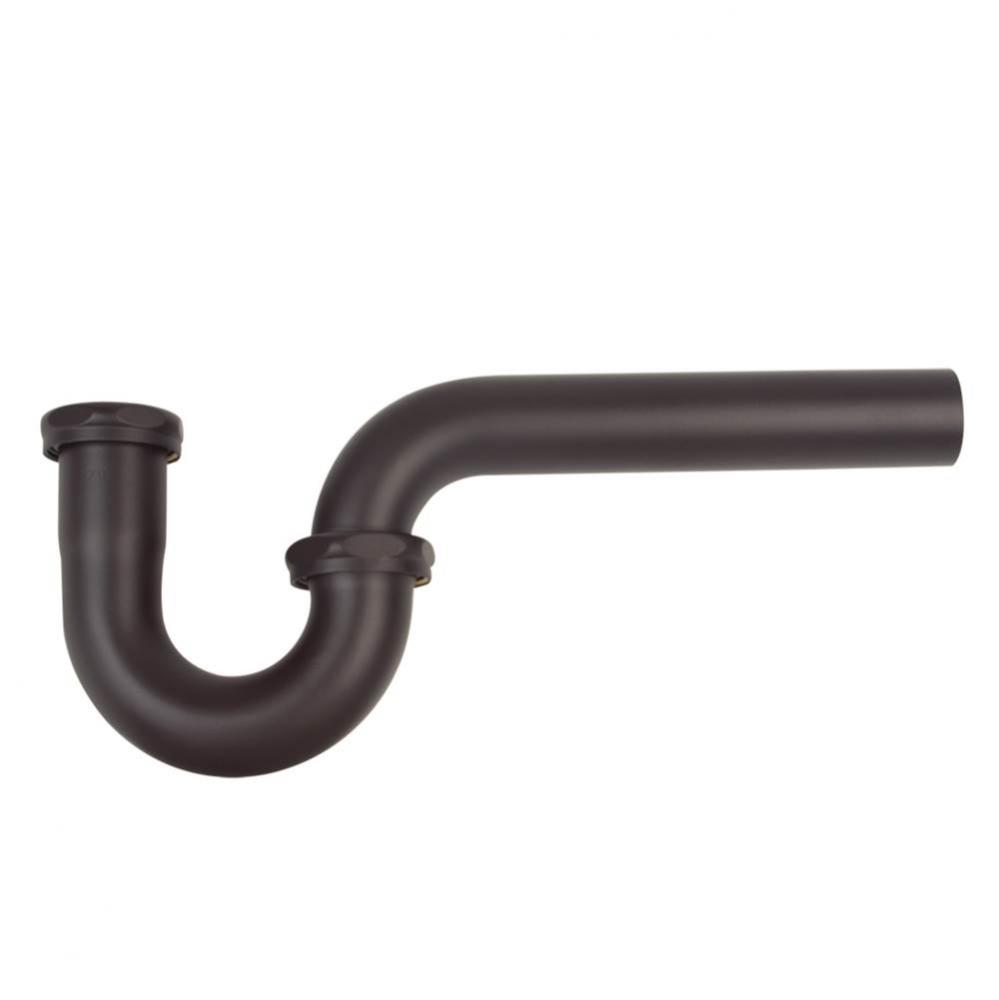 Spf P-Trps - 1-1/4&apos;&apos; Od Brs J-Bend W/ 17 Ga. Wall Bend And Cast Brs Nuts