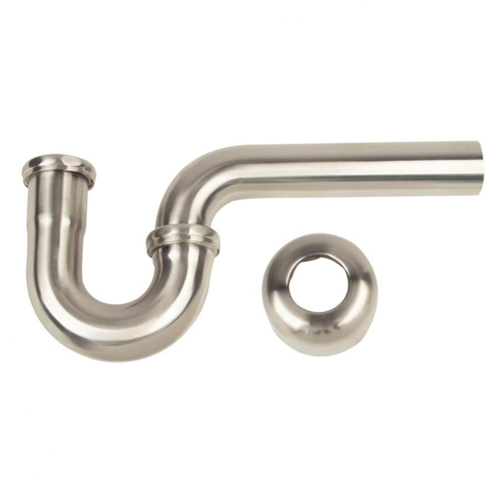 Spf P-Trps W/ Box Escut. - 1-1/2&apos;&apos; Od Brs J-Bend W/ 17 Ga. Wall Bend And Cast Brs Nuts