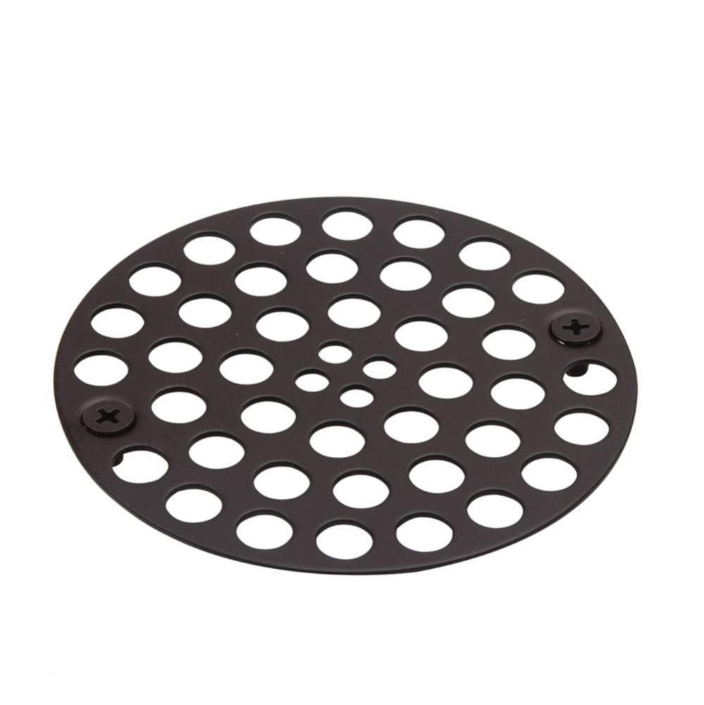 Spf Shower Strainers - 4&apos;&apos; Dim., 3-3/8&apos;&apos; Center To Center Screw Holes