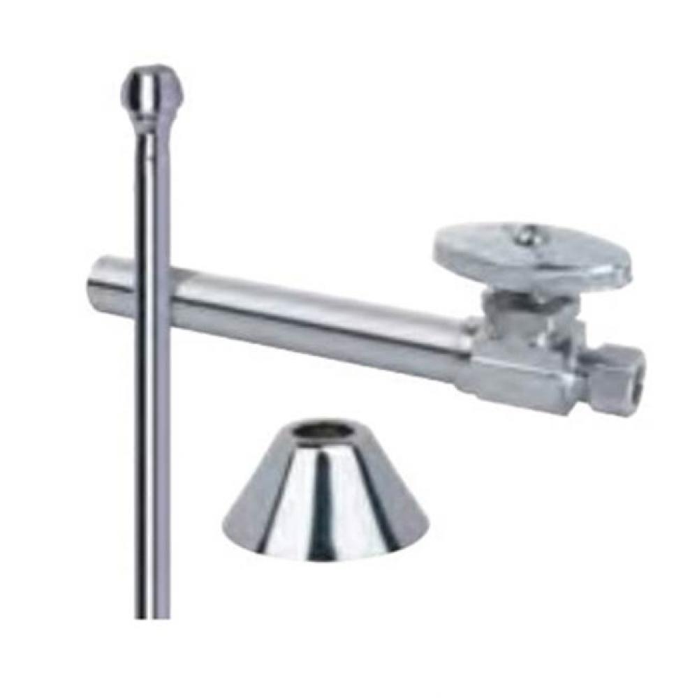 FAUCET MT SUPPLY KIT W/ 5&apos;&apos; SWT EXT. -STRGHT/RISER - 1/2&apos;&apos; NOM SWT  X 3/8&apos