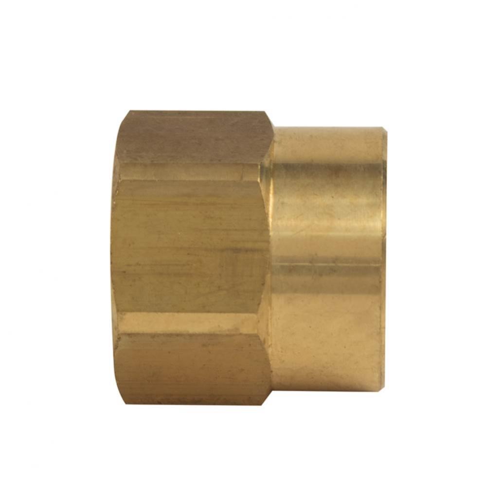 Female Hose Adaptor (Fip End), 3/4&apos;&apos; Female Hose Thread Inlet X 3/4&apos;&apos; Fip Outl