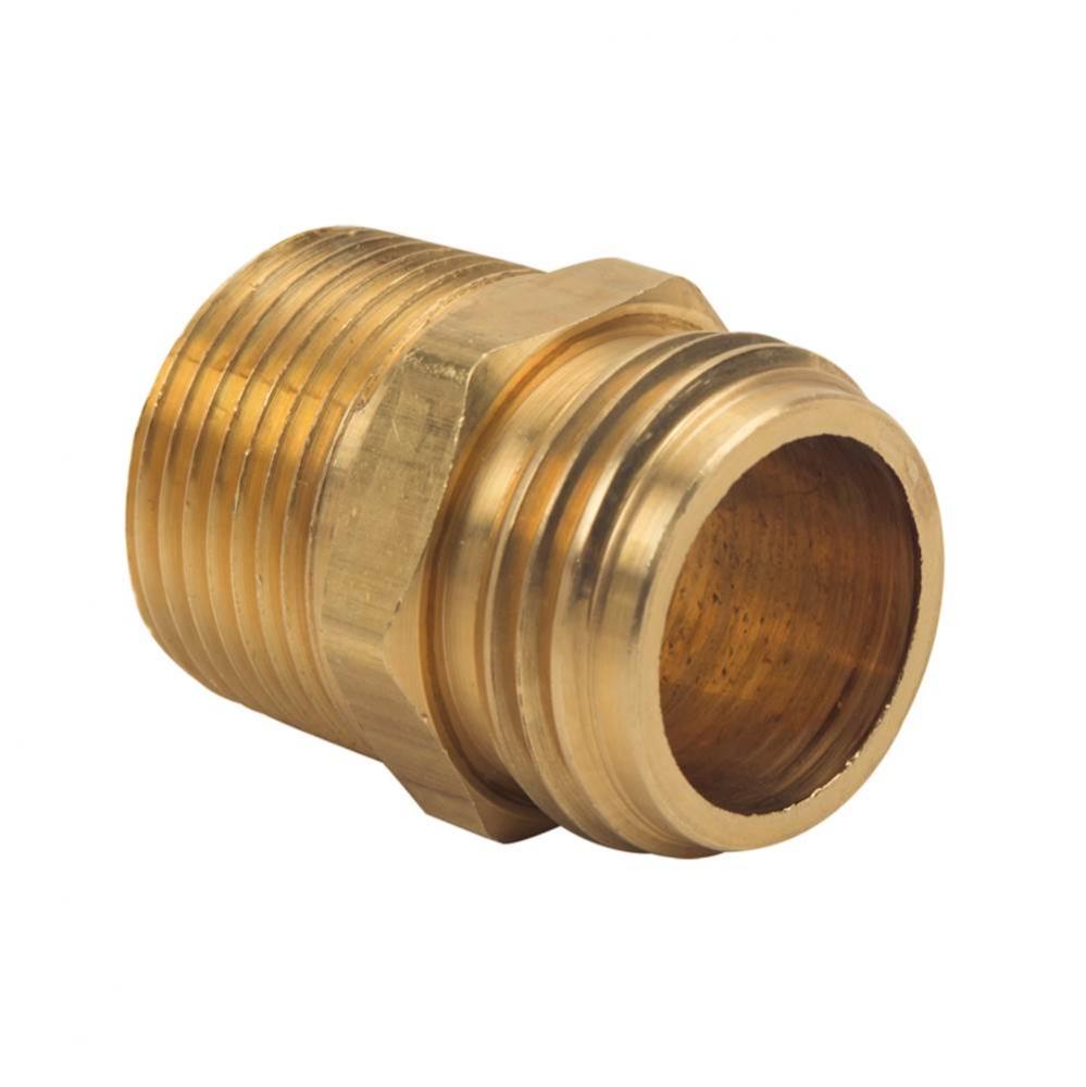 Male Hose Adaptor (Mip End), 3/4&apos;&apos; Male Hose Thread X 3/4&apos;&apos; Mip