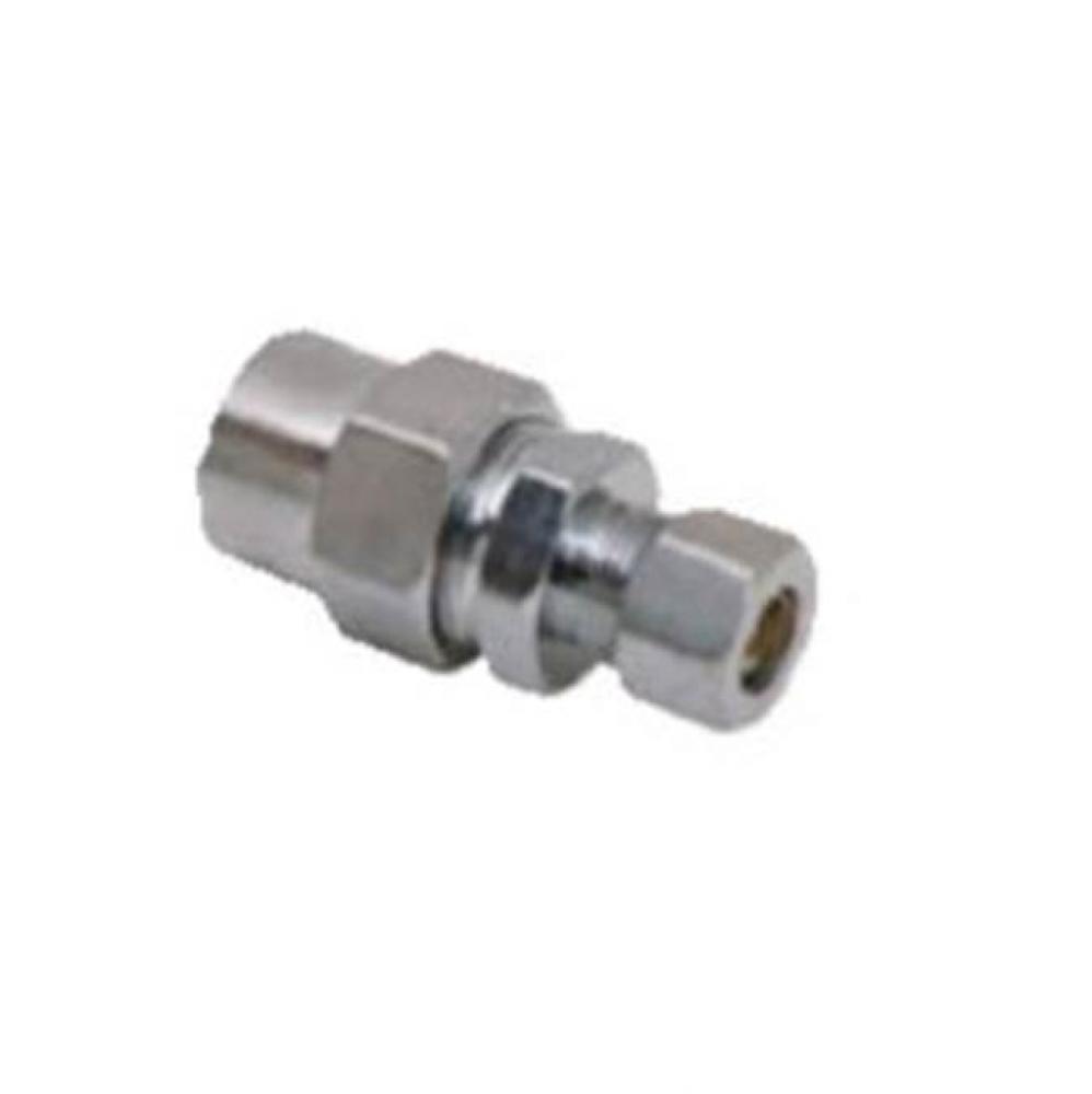 CPVC X COMPRESSION REDUCING ADAPTOR, 1/2&apos;&apos; NOM CPVC X 3/8&apos;&apos; OD TUBE