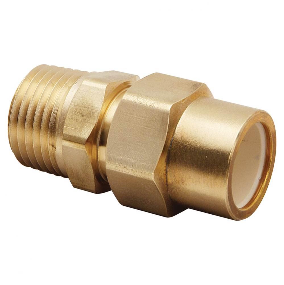 CPVC MALE ADAPTOR, 1/2&apos;&apos; NOM CPVC X 1/2&apos;&apos; MIP