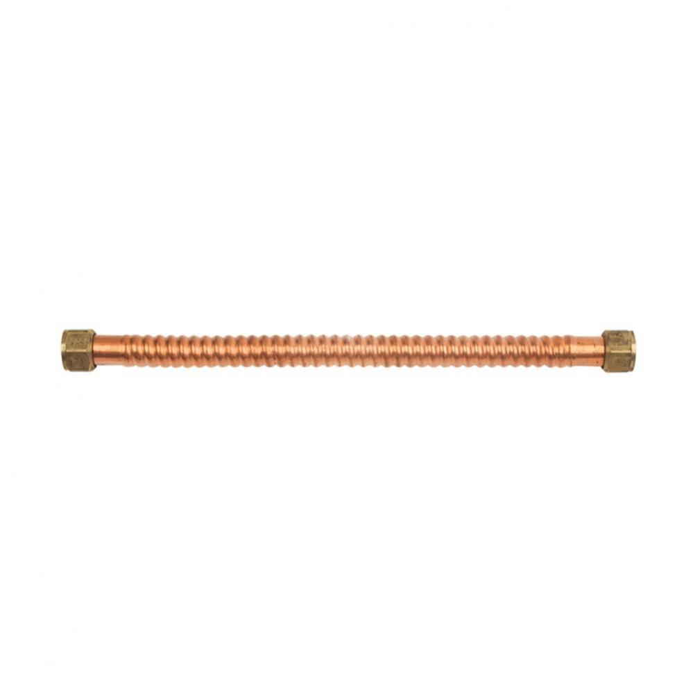 COPPER WATER HEATER CONN 3/4&apos;&apos; FIP X 3/4&apos;&apos; FIP X 15&apos;&apos;