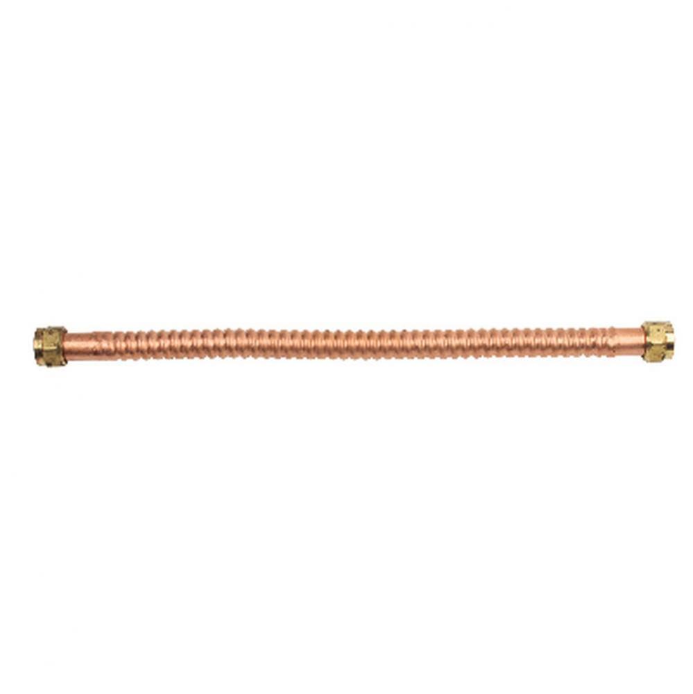 Copper Wtr Htr Conn. - 3/4&apos;&apos; Fip X 3/4&apos;&apos; Fip X 18&apos;&apos;