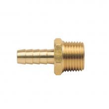 Brasscraft 125-6-8X - MALE HOSE BARB ADAPTOR, 3/8'' ID HOSE BARB X 1/2'' MIP