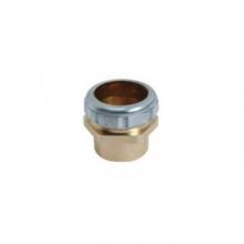 Brasscraft 204C - COMPRESSION MALE SWEAT WASTE CONNECTOR, 1-1/4'' OD TUBE X 1-1/2'' MALE SWEAT