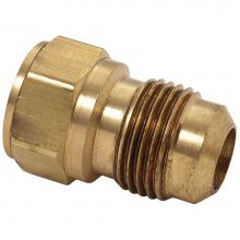 Brasscraft 46-4-8 - FLARE FEMALE REDUCING ADAPTOR, 1/4'' OD TUBE X 1/2'' FIP