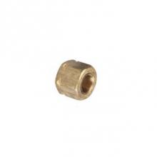 Brasscraft 61CA-6 - COMPRESSION NUT WITH CAPTIVE BRASS SLEEVE , 3/8'' OD TUBE