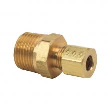 Brasscraft 68-4-6X - Compression Male Reducing Adaptor, 1/4'' Od Tube X 3/8'' Mip