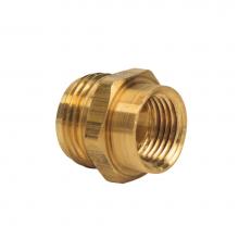 Brasscraft HU12-8-12 - MALE HOSE ADAPTOR (FIP END), 3/4'' MALE HOSE THREAD X 1/2'' FIP