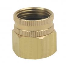 Brasscraft HUS11-12-12 - FEMALE SWIVEL HOSE ADAPTOR (FIP END), 3/4'' FEMALE HOSE THREAD X 3/4'' FIP