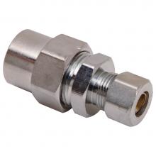 Brasscraft P14CX R - Brass Fitting - Cpvc X Comp Union 1/2'' Nom Cpvc X 3/8'' Od Tube, Chrome