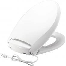 Bemis 7BH1900NL 000 - Elongated Closed Front with Cover Adjustable Heated Night Light Plastic Toilet Seat with Precision
