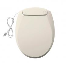 Bemis H900NL 346 - Bemis Radiance™ Round Plastic Toilet Seat in Biscuit with Adjustable Heat, iLumalight®, STA