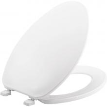 Bemis 170TK 000 - Elongated Plastic Toilet Seat - White