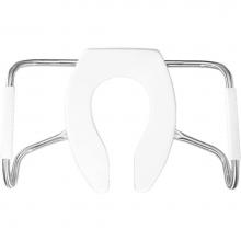 Bemis MA2155T 000 - Elongated Plastic Closed Front With Cover Medic-Aid Toilet Seat with STA-TITE, DuraGuard and Stain