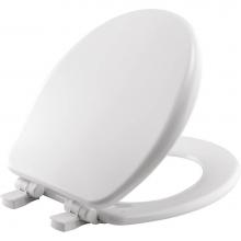 Bemis 9170PLE4 000 - Bemis Alesio II™ Round High Density™ Enameled Wood Toilet Seat in White with STA-TITE® Se
