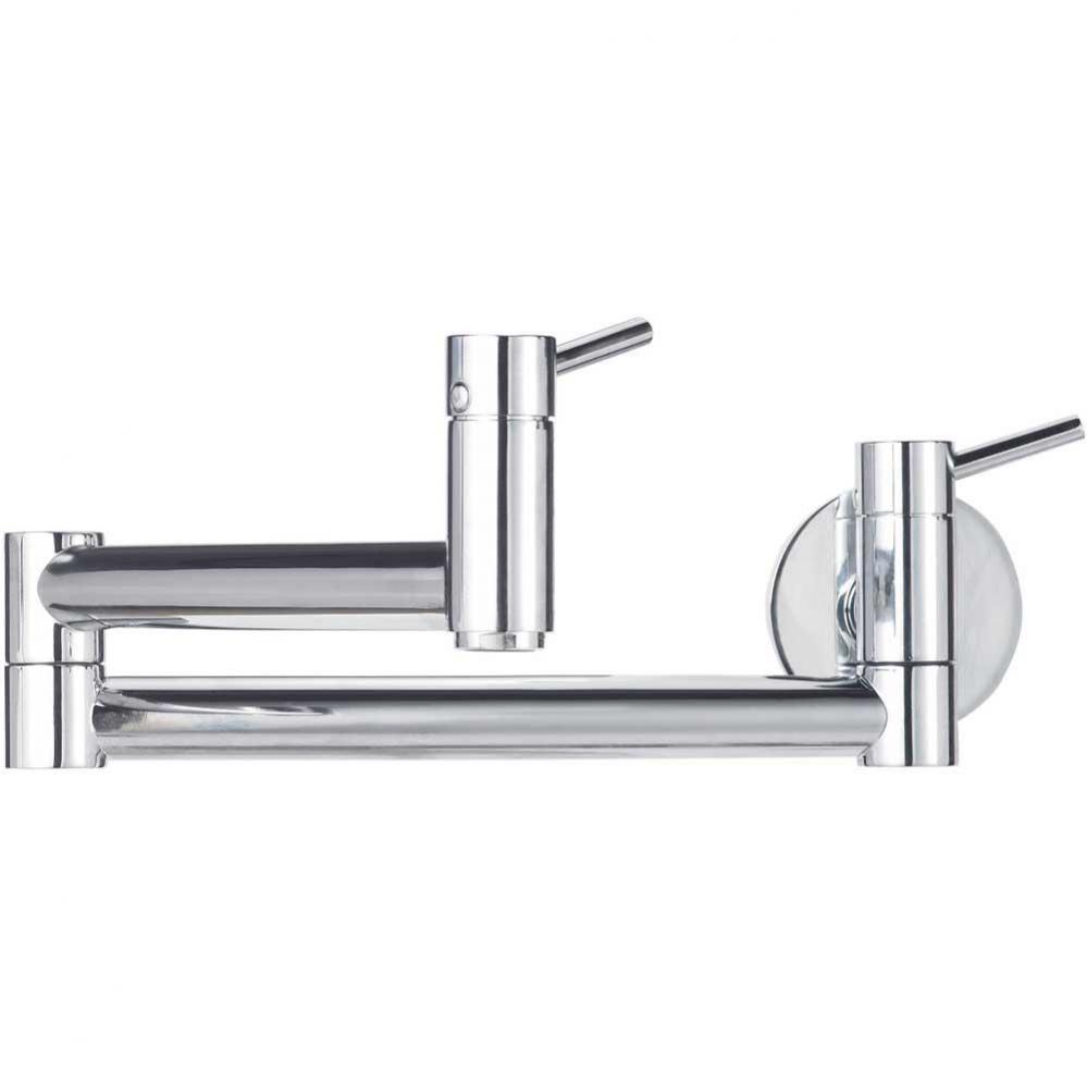 Cantata Wall Mounted Filler - Chrome