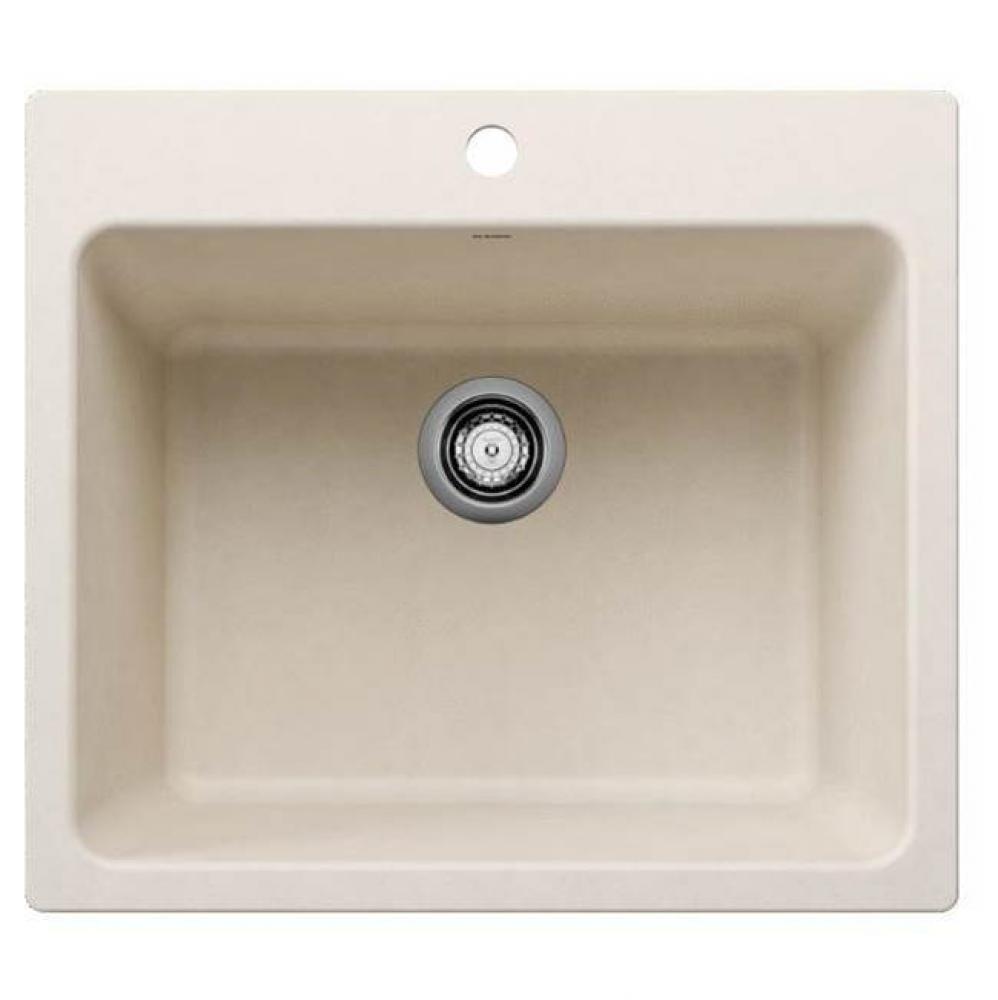 Liven Dual Mount Laundry Sink - Soft White