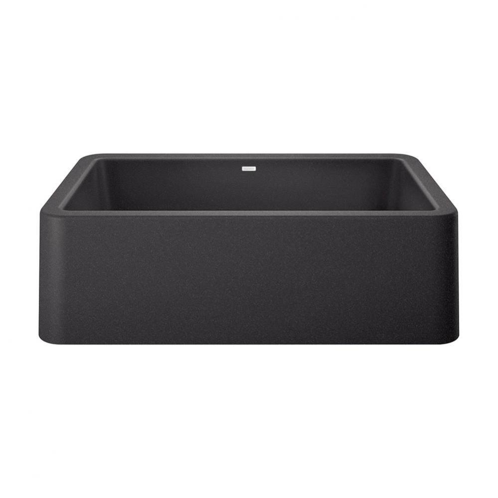 Ikon SILGRANIT 33&apos;&apos; Single Bowl Apron-Front Farmhouse Sink - Anthracite