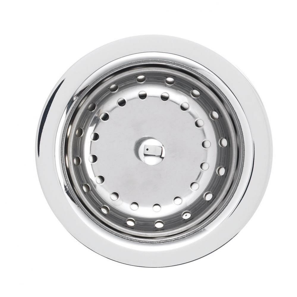 Deluxe Steel Strainer 3-1/2&apos;&apos; - Chrome