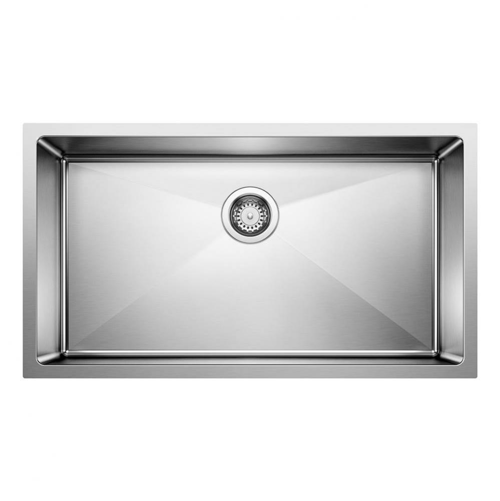 Cuvee R15 32&apos;&apos; Single Bowl Undermount Stainless Steel Kitchen Sink