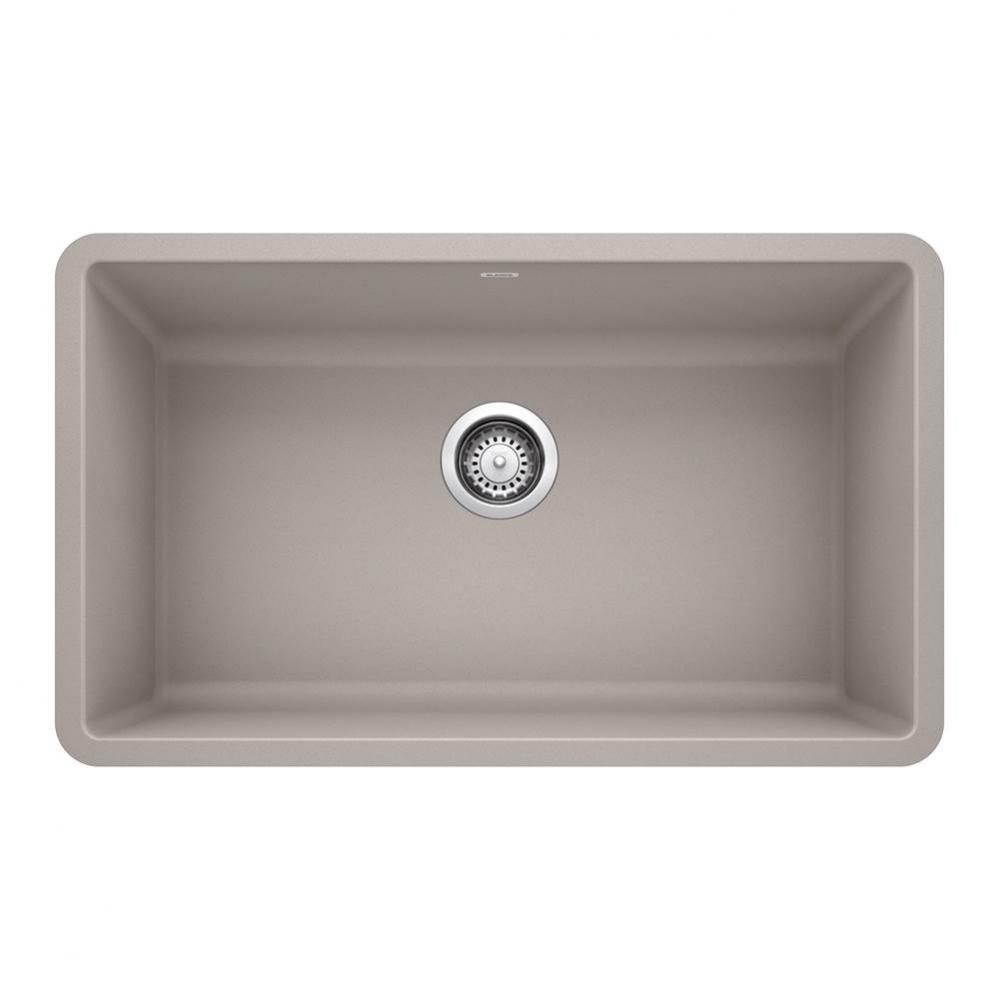 Precis 30&apos;&apos; Single Bowl - Concrete Gray