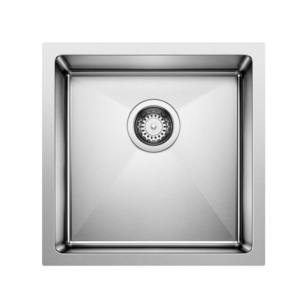 Quatrus R15 17&apos;&apos; Undermount Stainless Steel Bar Sink