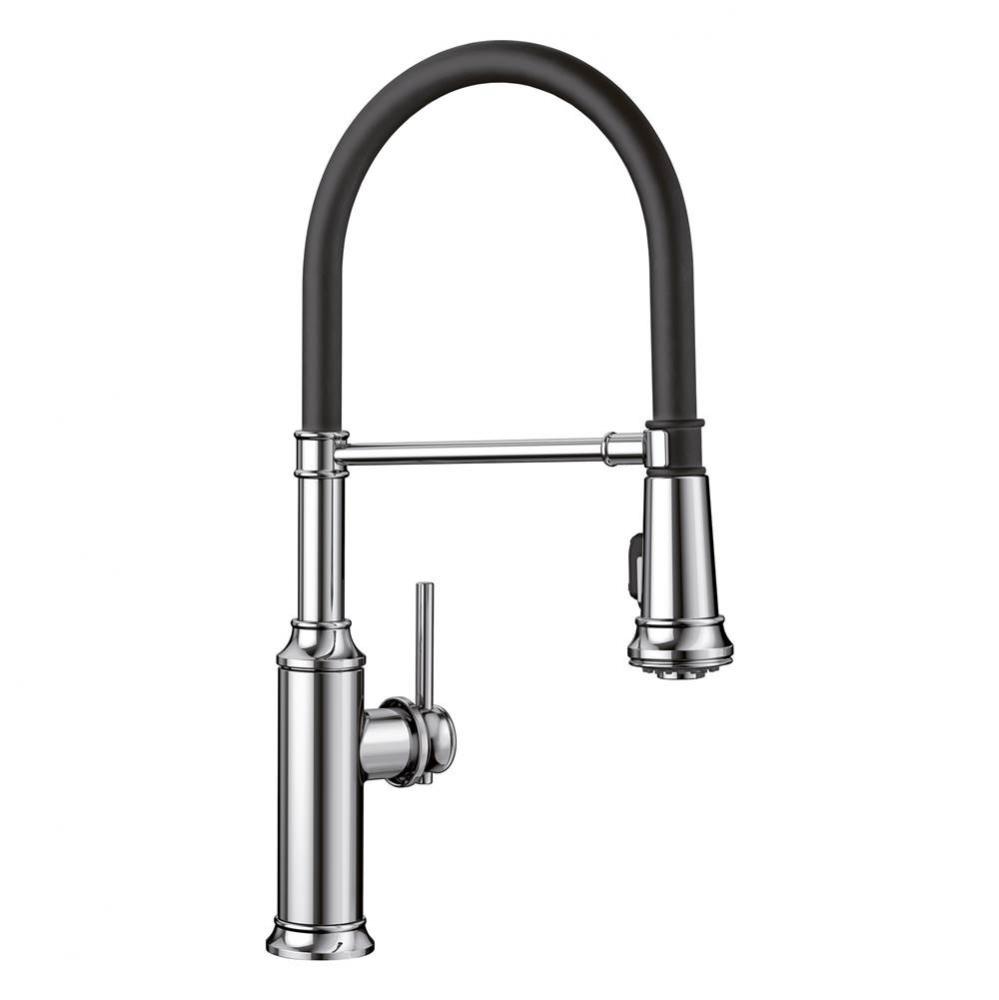 Empressa Semi-Pro Pull-Down Dual-Spray Kitchen Faucet - Chrome