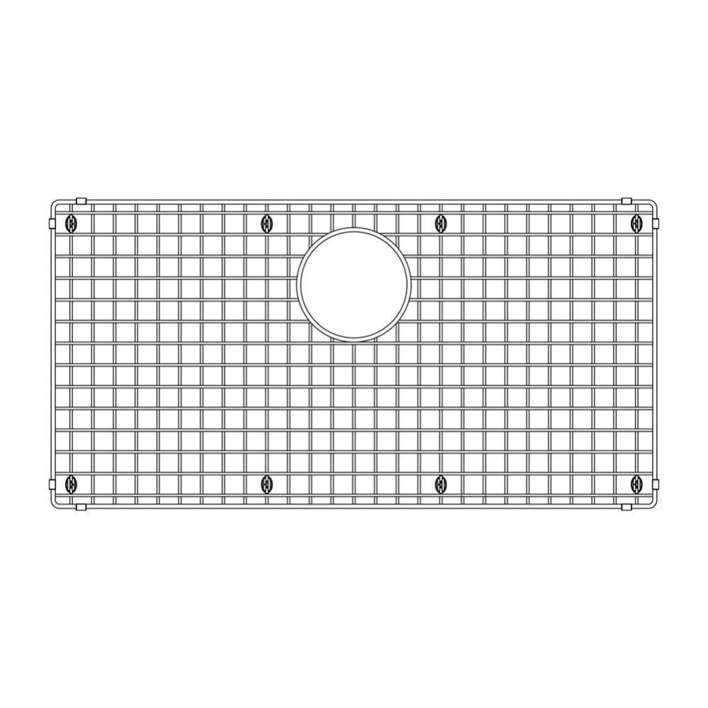 Stainless Steel Bottom Grid for Precision Super Single Sinks