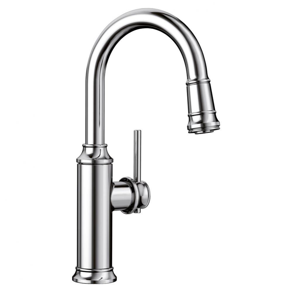 Empressa Pull-Down Bar Faucet - Chrome